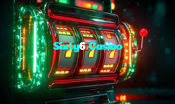 Sixty6 Casino casino presented on mobile device in Pakistan with slots and live games